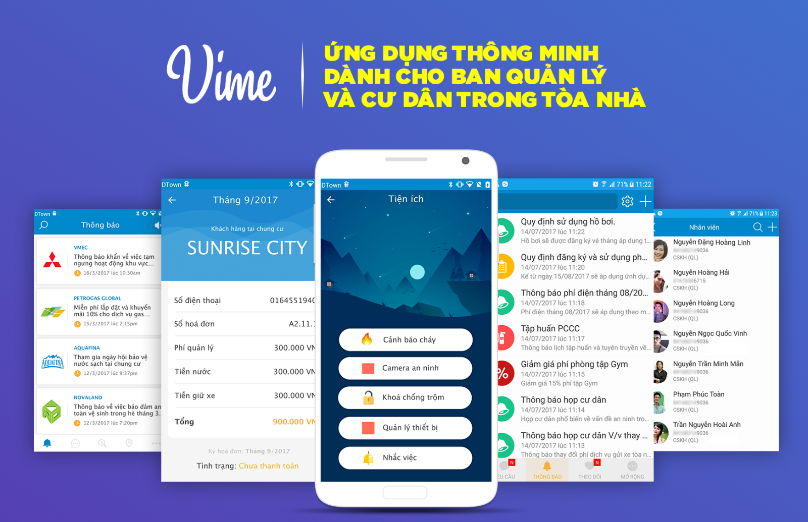 Aden Services tăng cường chăm sóc cư dân qua ứng dụng App Vime