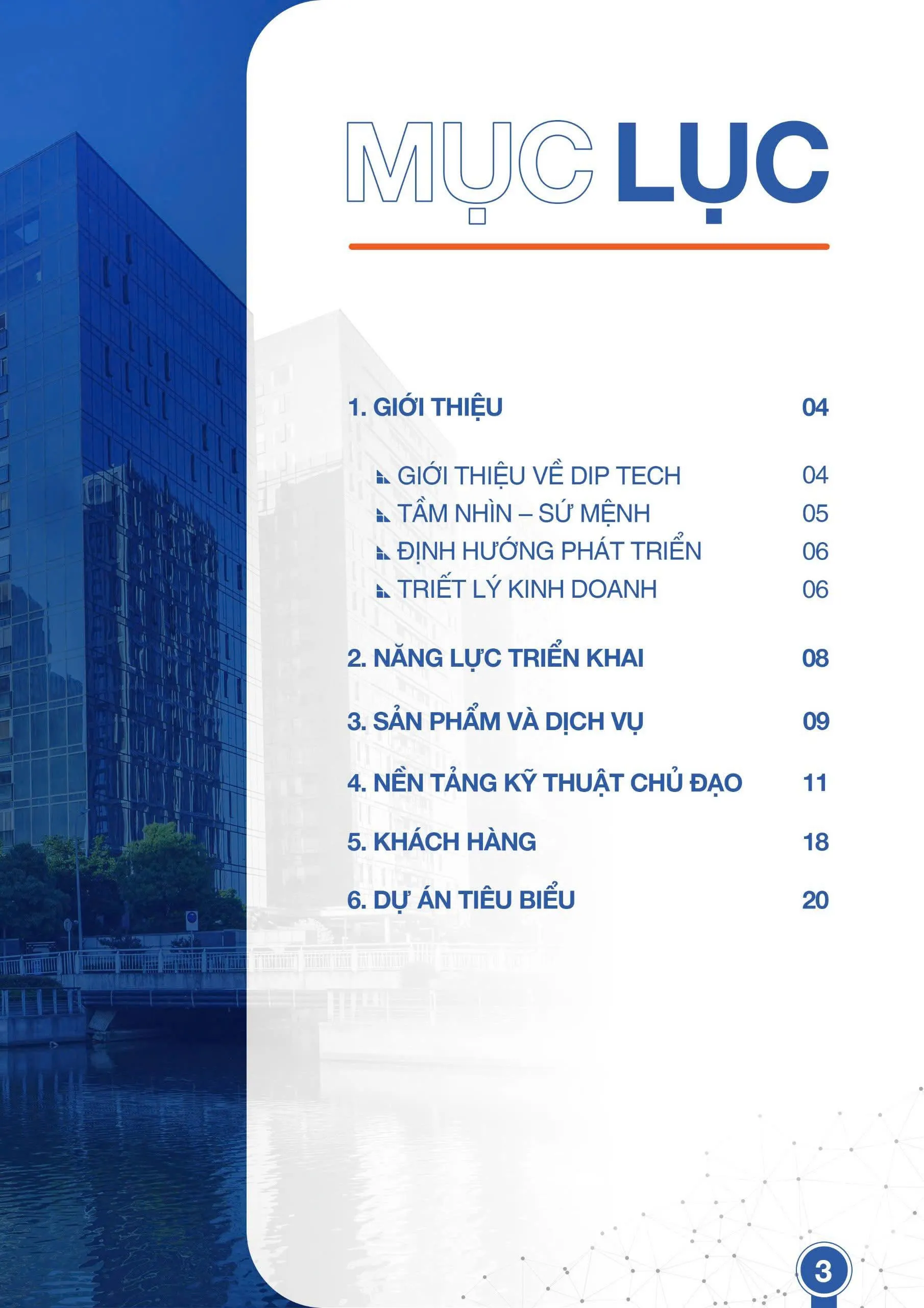 hồ sơ năng lực dip tech