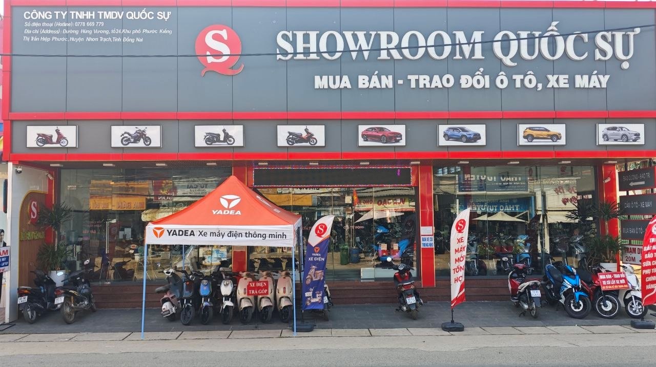 Showroom Quốc Sự triển khai Motosoft số hóa quản lý kinh doanh toàn diện