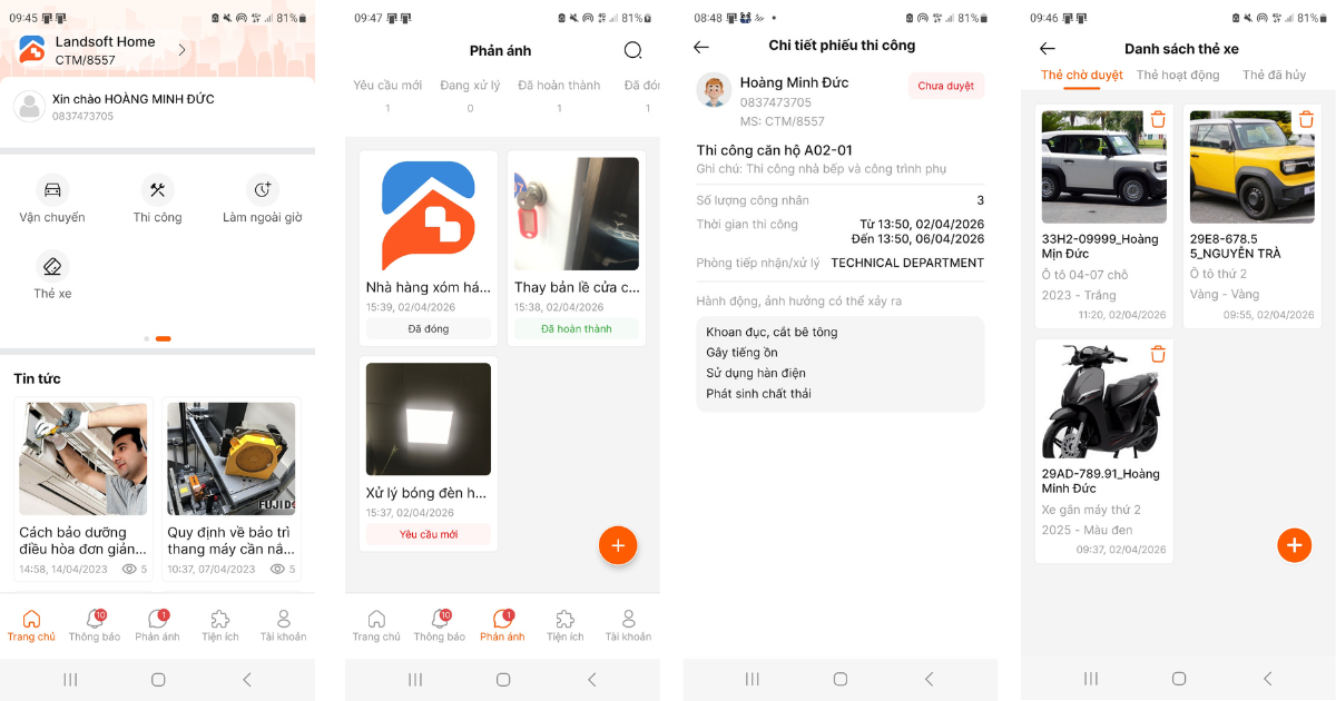 App Landsoft Home: Khi một ứng dụng có thể kết nối toàn bộ hệ sinh thái vận hành tòa nhà