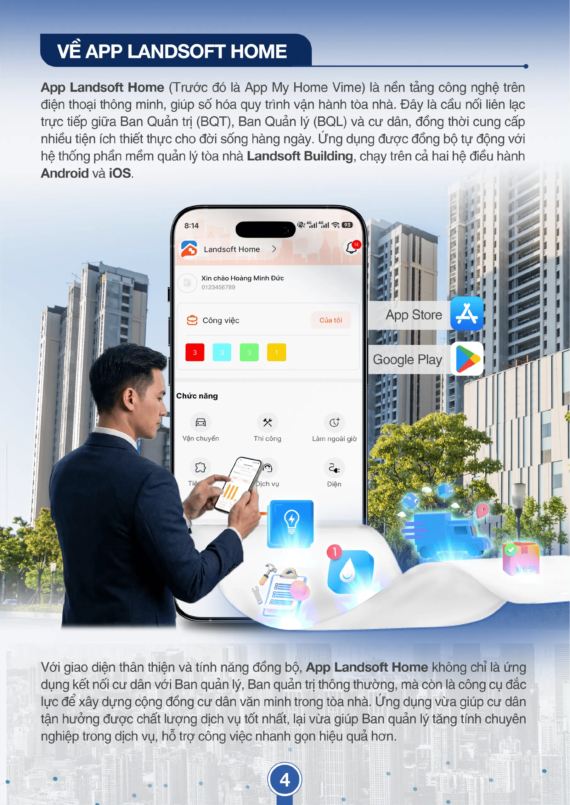 App Landsoft Home