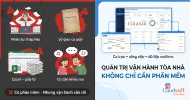 Quản lý vận hành bằng Excel khiến tòa nhà thất thoát như thế nào?