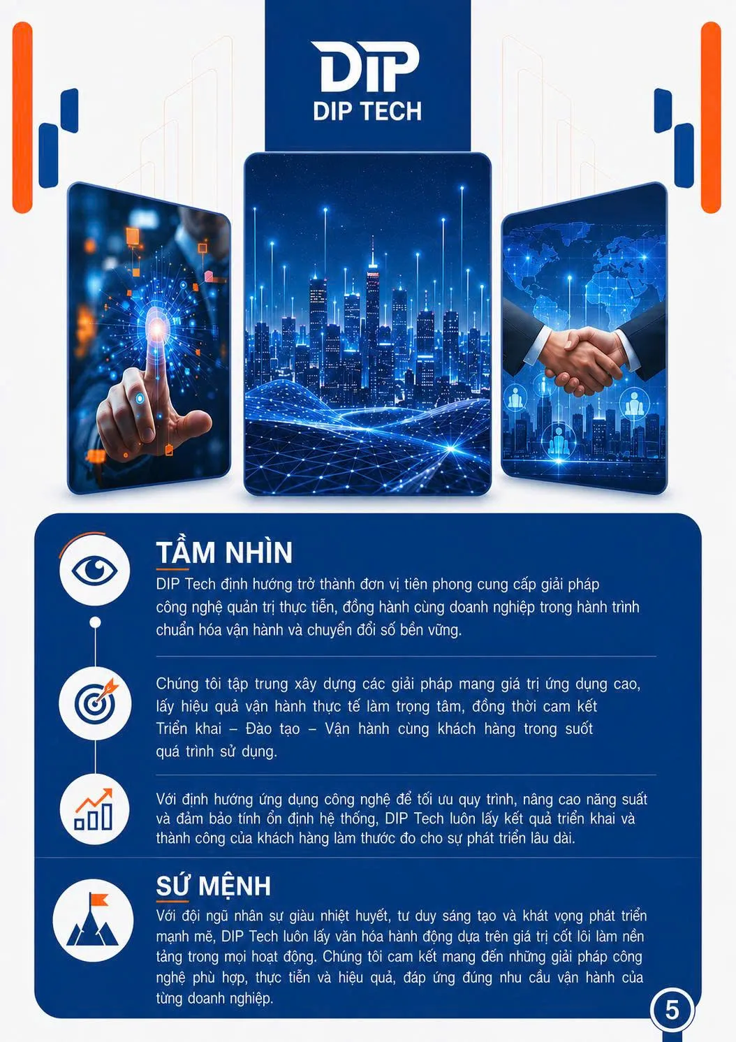 hồ sơ năng lực dip tech