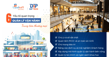 Quản lý vận hành trung tâm thương mại hiệu quả cần kiểm soát những gì theo thời gian thực?