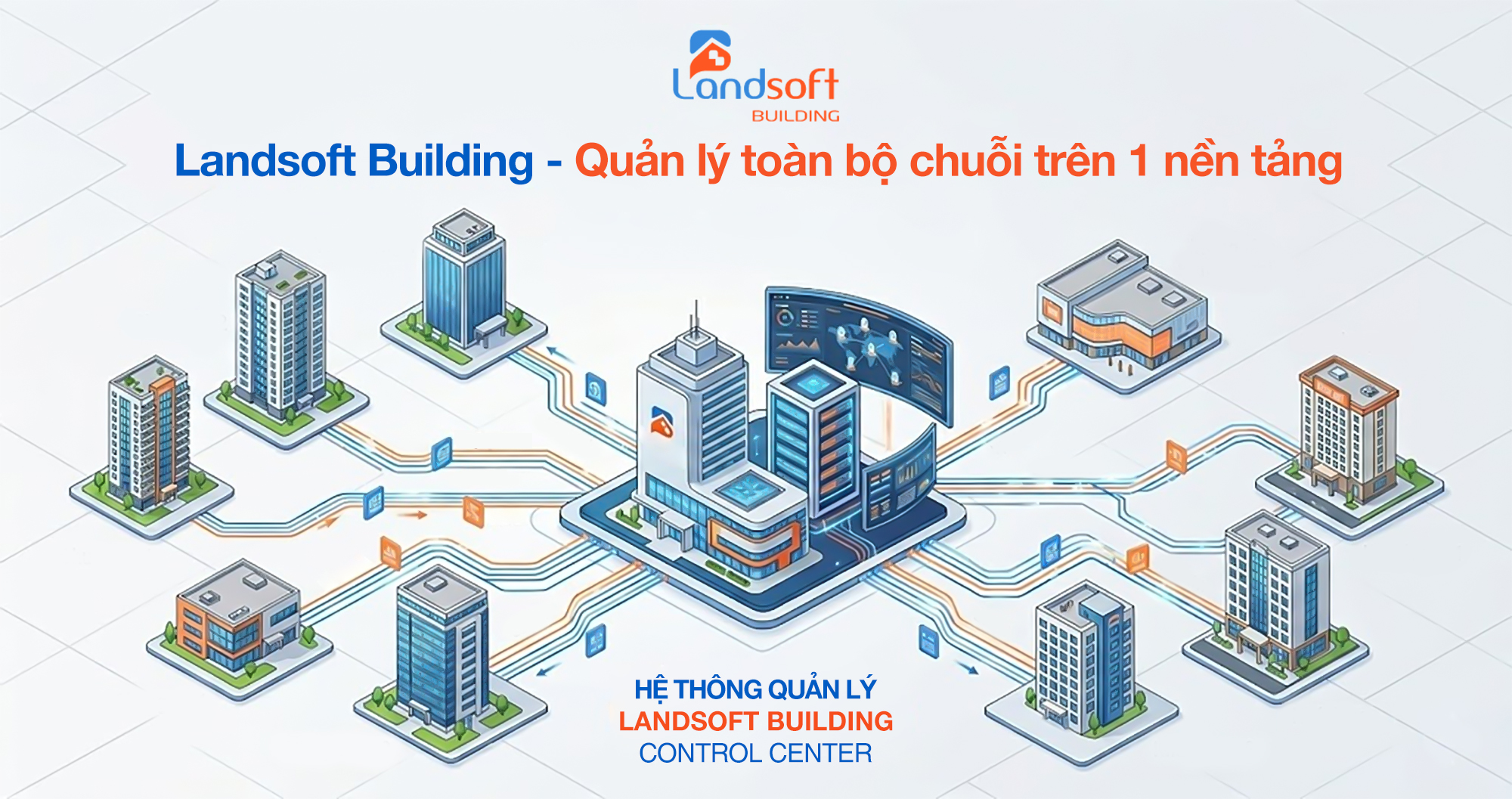 Điều hành quản lý chuỗi tòa nhà chung cư, văn phòng, khu đô thị trên một nền tảng có khó không?
